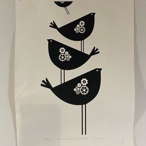 “We Fly On The Backs Of Our Forebears” Silkscreen